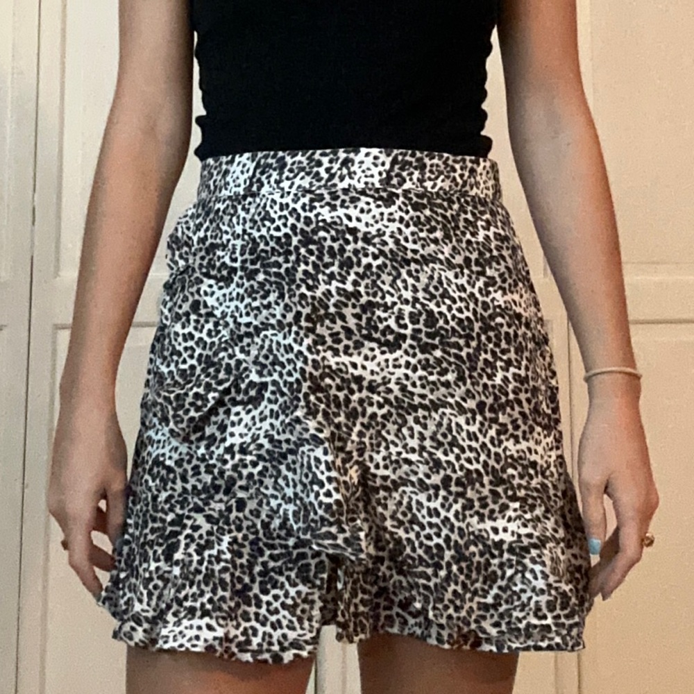 Cheetah Print Skirt